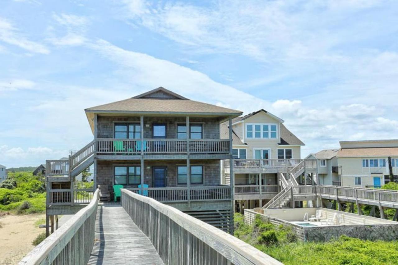 7151 Almost South II Oceanfront Duplex Villa Nags Head Luaran gambar